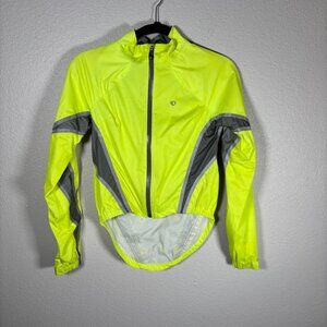 Pearl Izumi Yellow Scotchlite Highlighter Hi Vis Cycling Jacket Size XS